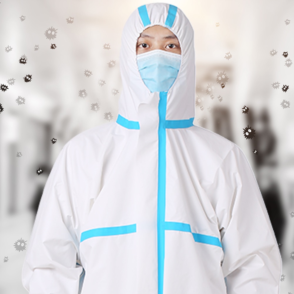 Virus protection suit disposable Anti Bacterialothing Antibacterial